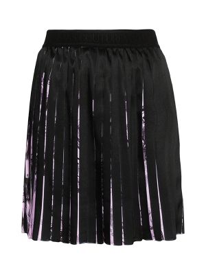 Versace Jeans Couture Watercolour Barocco Pleated Mini Skirt