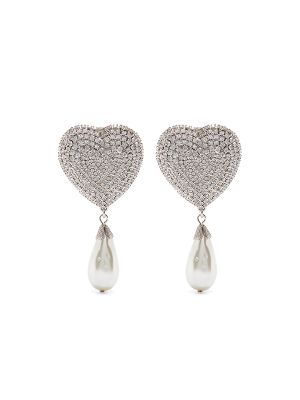 HeartMotif ClipOn Earrings