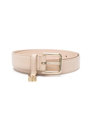 Dolce & Gabbana Logo-Charm Leather Belt