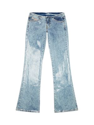Diesel Mid-Rise Flared Jeans