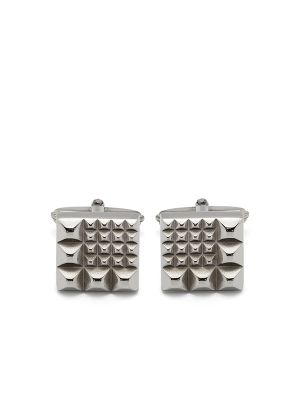 Lanvin Studded Square Cufflinks