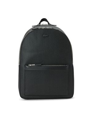 Lacoste Chantaco Logo-Embossed Leather Backpack