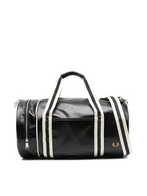Fred Perry Logo-Print Holdall Bag