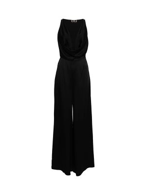 Elisabetta Franchi Draped Palazzo Jumpsuit