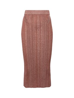 Boss Ribbed-Knit Pencil Skirt