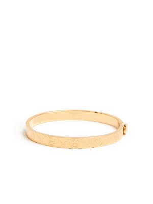 Tory Burch T Monogram hinge bracelet