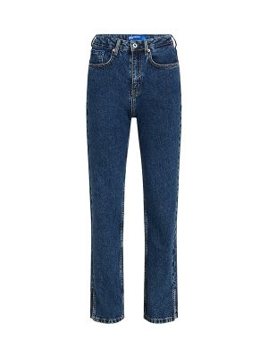 Karl Lagerfeld High-Rise Straight-Leg Jeans