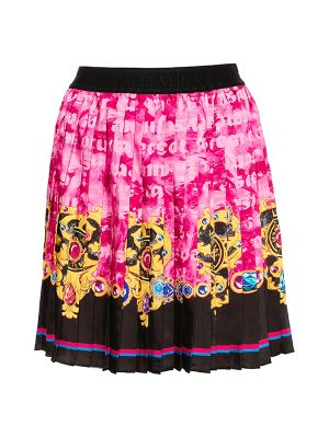 Versace Jeans Couture Heart Couture Pleated Miniskirt