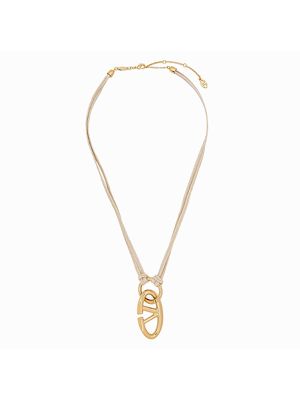 Valentino Garavani Bold Edition Vlogo Necklace