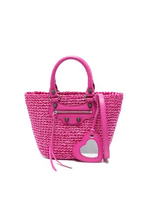 Balenciaga Small Le Cagole Panier Tote Bag