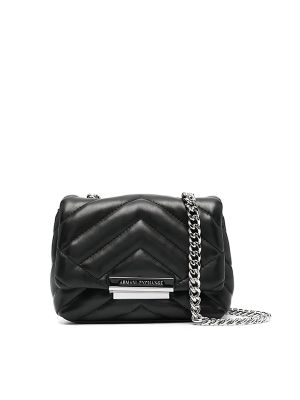Armani Exchange Chevron-Quilted Mini Bag
