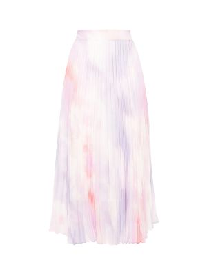 Boss Tie-Dye Pleated Midi Skirt