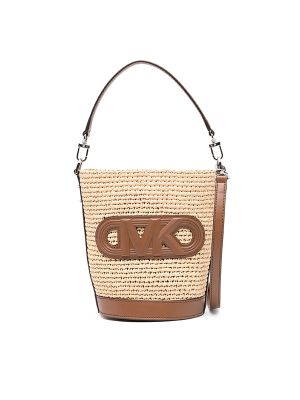 Michael Kors Logo-Patch Bucket Bag