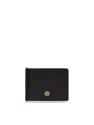 Versace Medusa Biggie Bi-Fold Clip Wallet