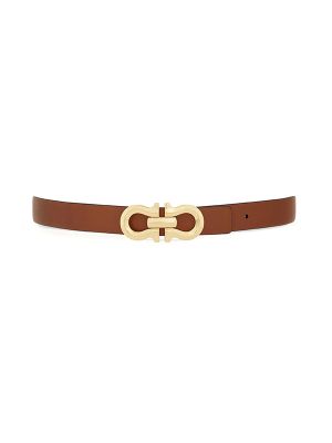 Ferragamo Reversible Gancini Leather Belt