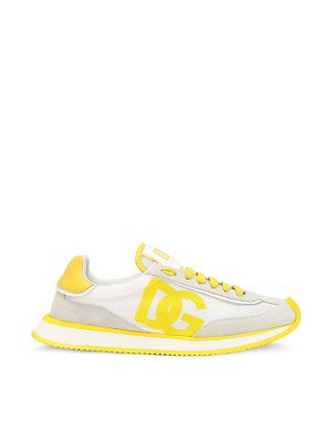 Dolce & Gabbana DG Cushion Mixed-Material Sneakers