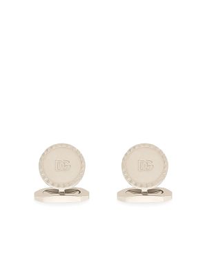 Dolce & Gabbana Engraved-Logo Cufflink