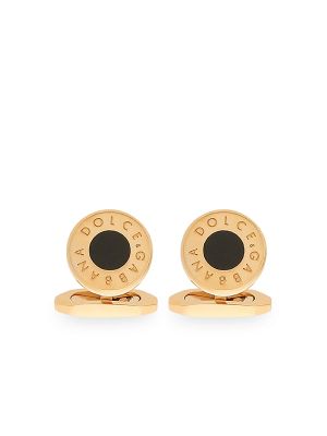 Dolce & Gabbana Logo-Engraved Cufflinks