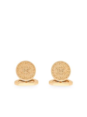 Dolce & Gabbana DG Logo-Embossed Cufflinks