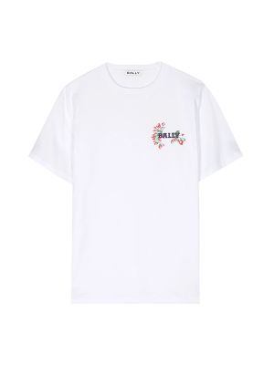 Bally Logo-Print Organic Cotton T-Shirt