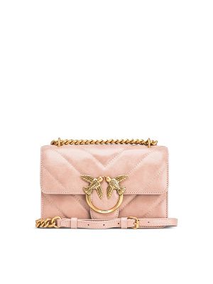 Pinko Love Quilted Crossbody Bag