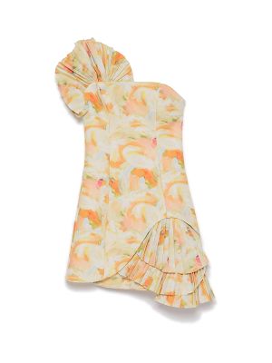 Acler Floral-Print Maxi Dress