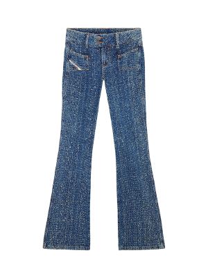 Diesel D-Ebush Low-Rise Flared Jeans