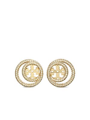 Tory Burch Miller double-ring stud earrings