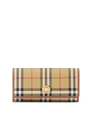 Burberry Check Folding Wallet