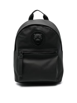 Plein Sport Boston Embossed-Logo Backpack