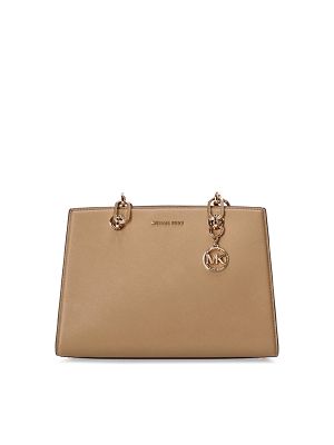 Michael Kors Cynthia Leather Tote Bag