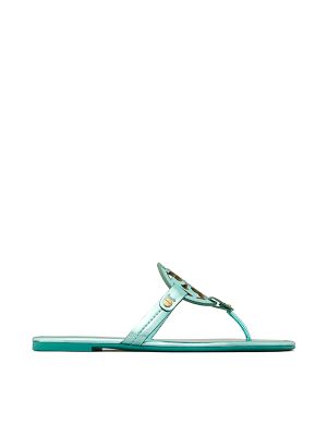 Tory Burch Miller Metallic-Effect Slides