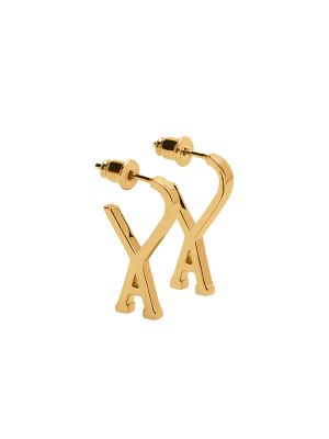Ami Paris Ami De Coeur Hoop Earrings