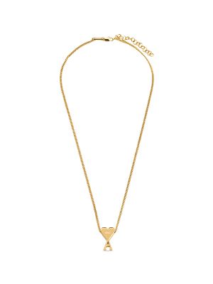 Ami Paris Ami De Coeur Logo Necklace
