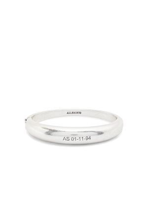 Allsaints Fern Logo Bangle Bracelet