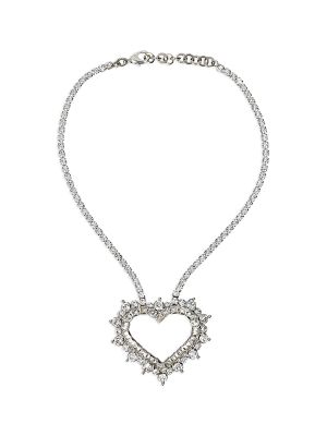 Crystal Embellished Choker Necklace