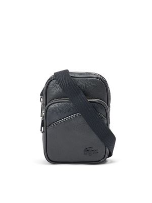 Lacoste Small Angy Leather Shoulder Bag