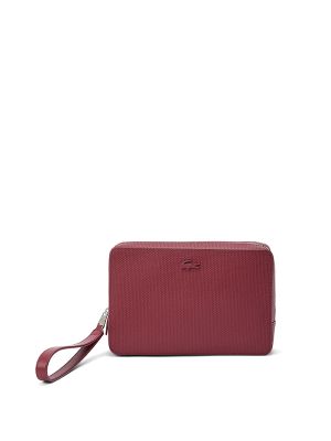 Lacoste Chantaco Leather Clutch Bag