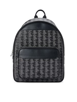 Lacoste Monogram-Print Backpack