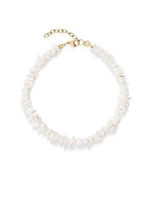 Nialaya Flat Beads Necklace