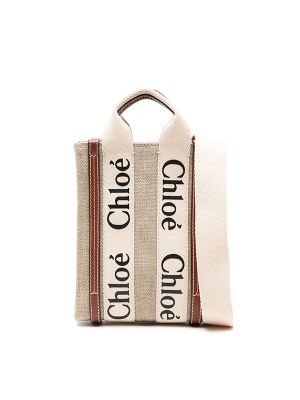 Chloe Mini Woody North South Tote Bag