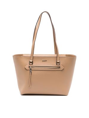 DKNY Logo-Lettering Tote Bag