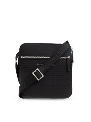 Emporio Armani Logo-Print Messenger Bag