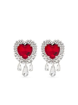 Heart Crystal Earrings
