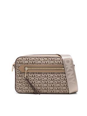 DKNY Bryant Ave Logo-Print Crossbody Bag