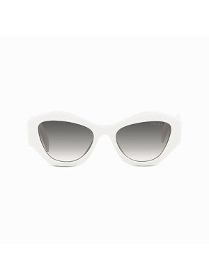 Prada Curved Cat-Eye Frame Sunglasses
