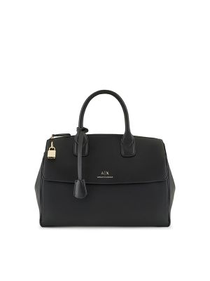 Armani Exchange Debossed Logo Tote Bag