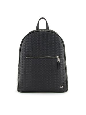 Armani Exchange All Over Embossed Logo Backpack