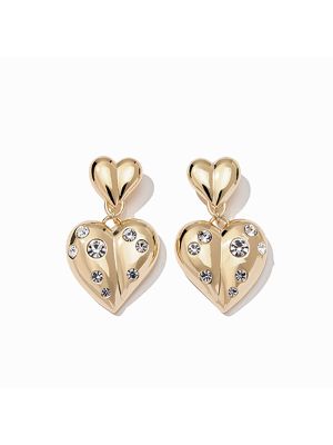 Carolina Herrera Heart-Shaped Earrings