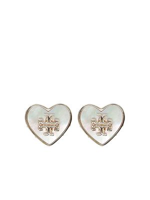 Tory Burch Kira heart stud earrings